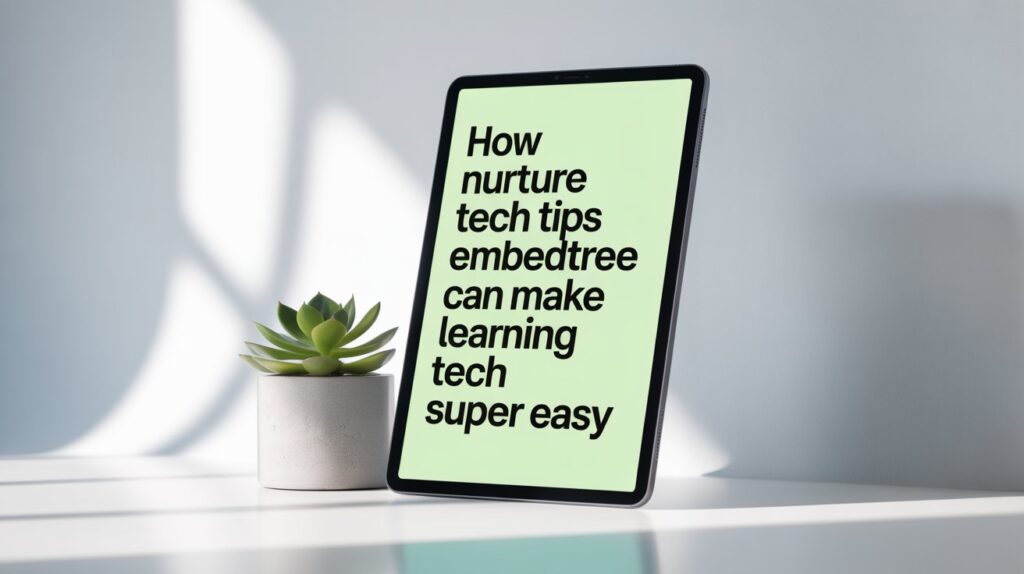 nurture tech tips embedtree