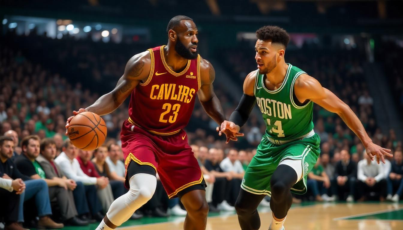 cleveland cavaliers vs boston celtics match player stats