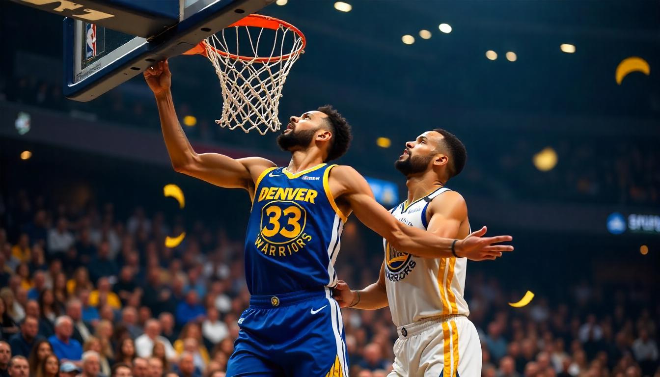 denver nuggets vs golden state warriors match player stats