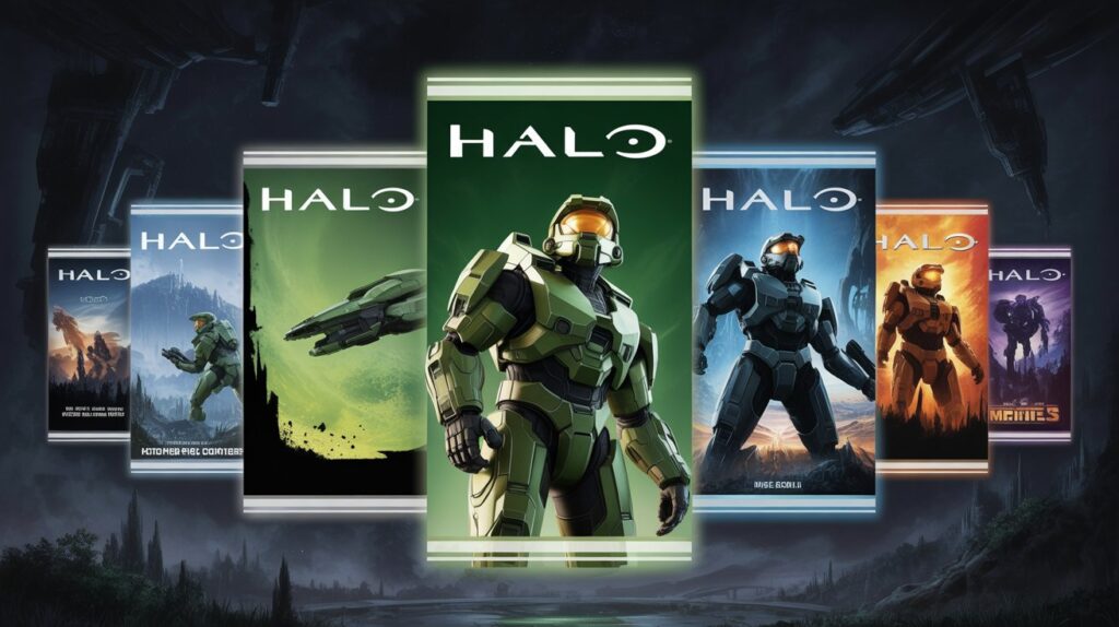 Halo (2003) Game Icons Banners